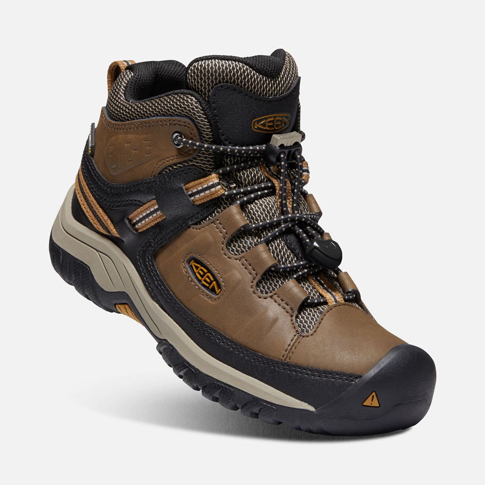 Keen Outdoor Bot Çocuk Kahverengi/Siyah - Targhee Waterproof - Türkiye SJZR01928